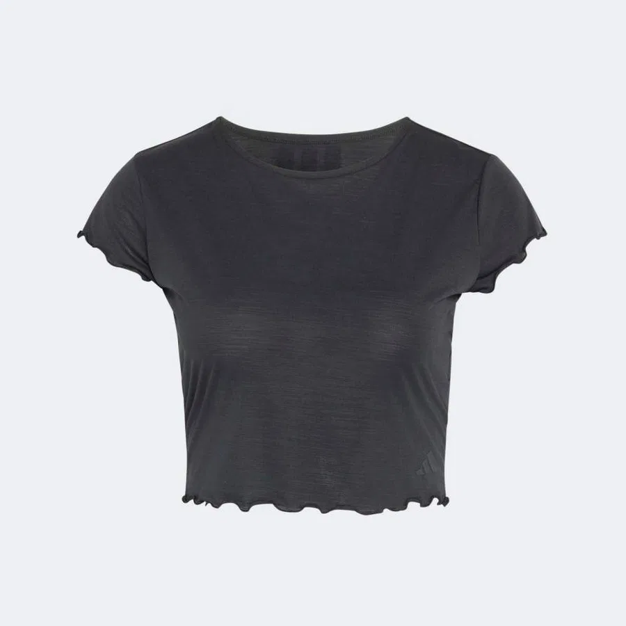 Женская футболка с коротким рукавом Motion T-Shirt adidas, Черный — фото 2
