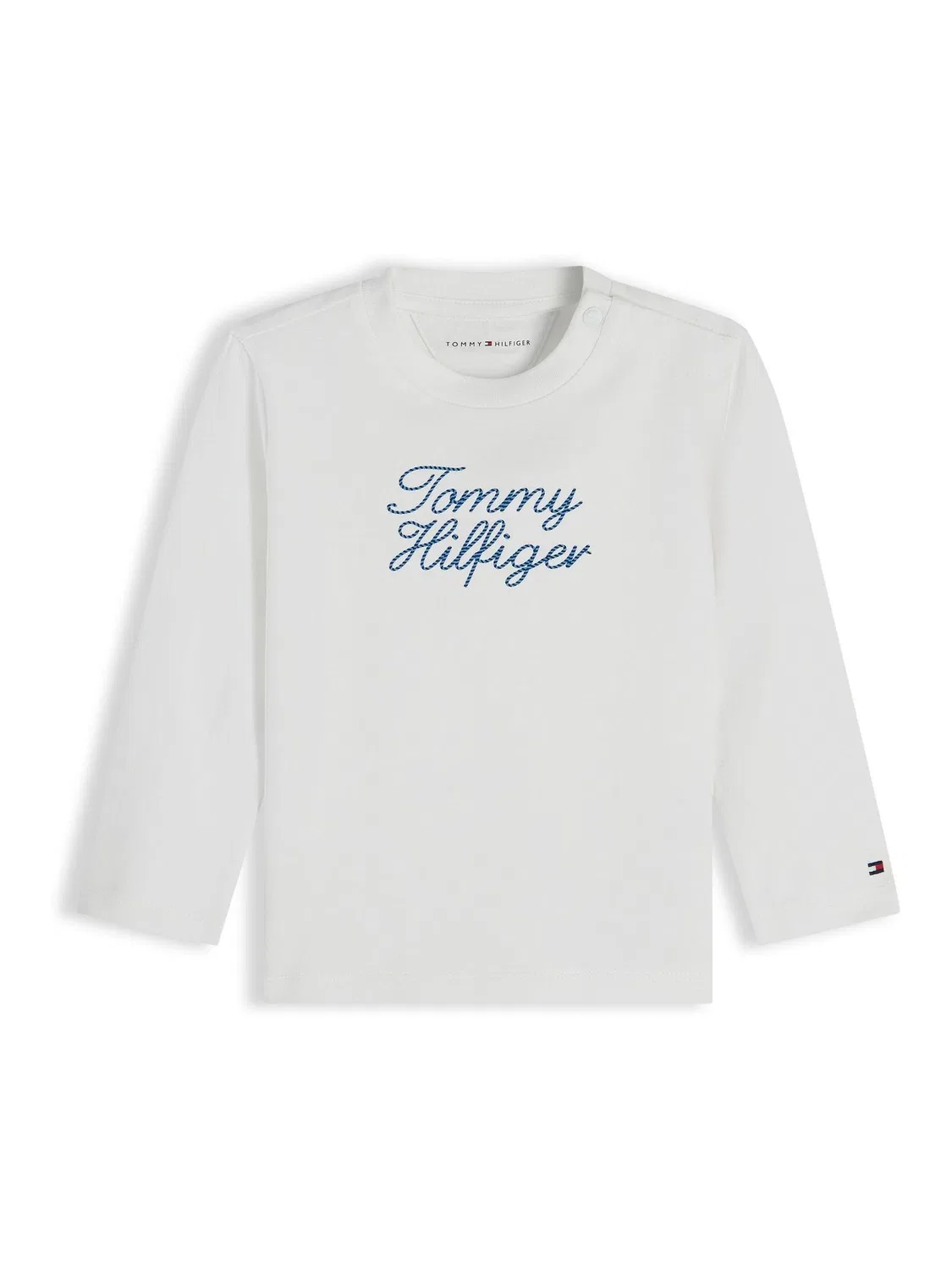 Футболка с длинным рукавом Rope Logo Tommy Hilfiger, белый