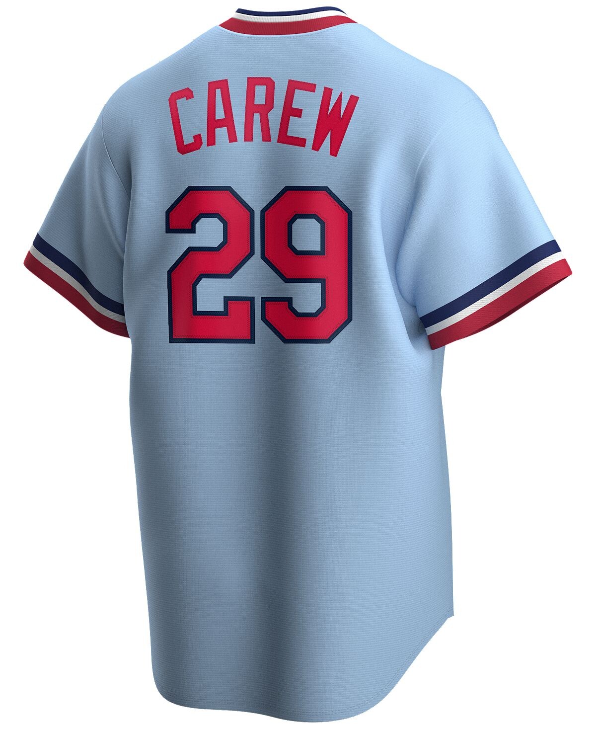 

Футболка Nike Men's Rod Carew Minnesota Twins Coop, светло-синий