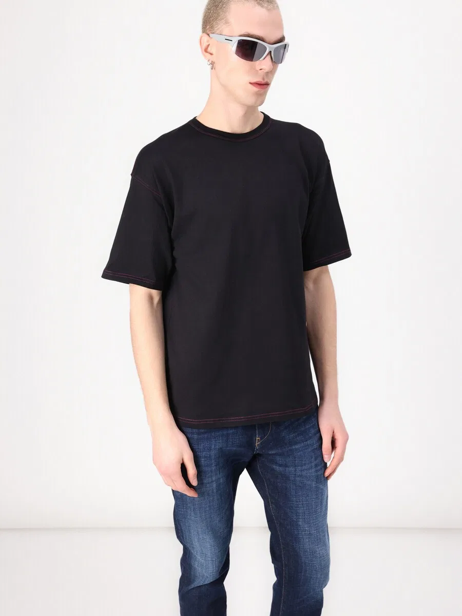 Джинсы DIESEL Slim fit '2019 D-STRUKT' синего цвета — фото 4