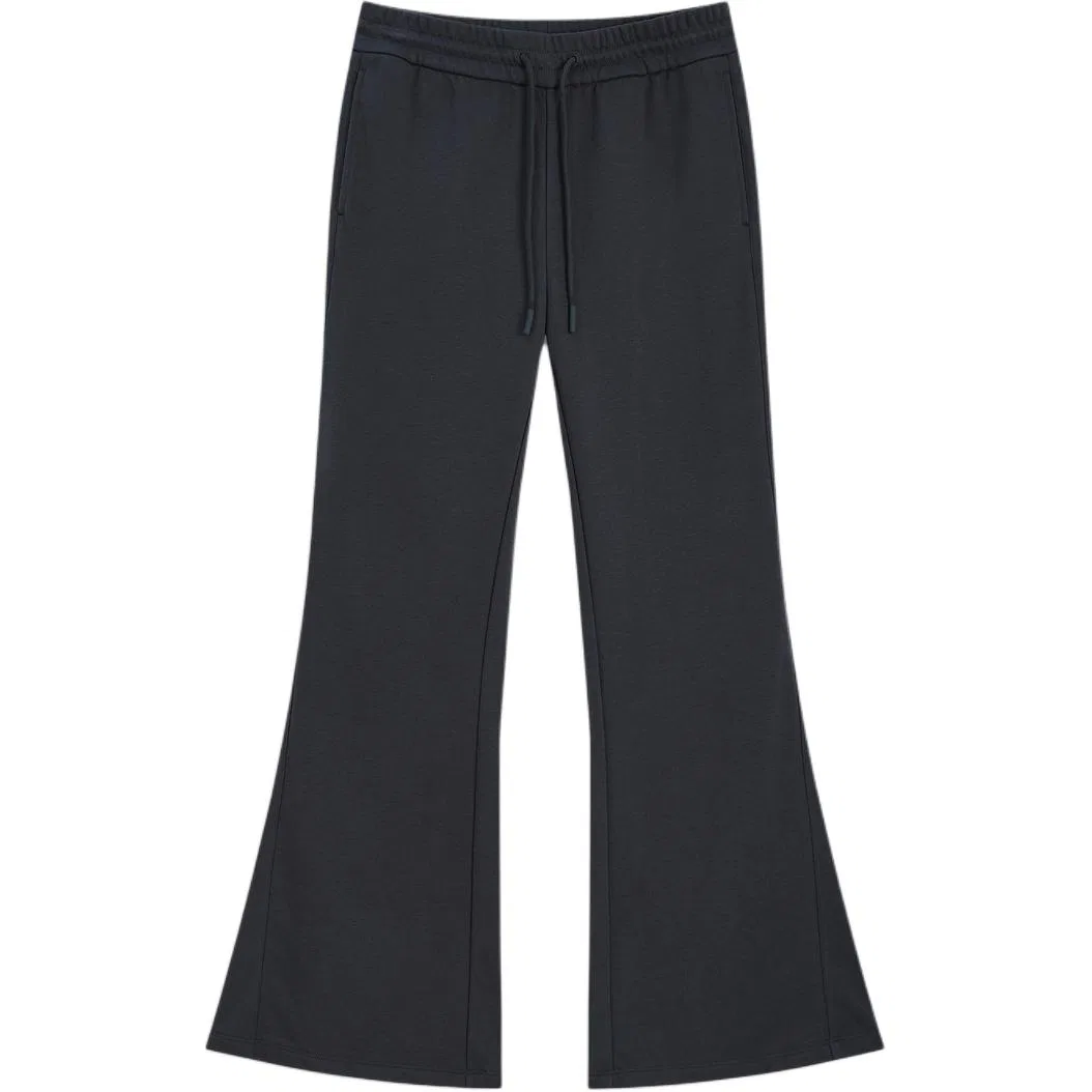 Женские брюки клеш повседневные GAP, Black Gray