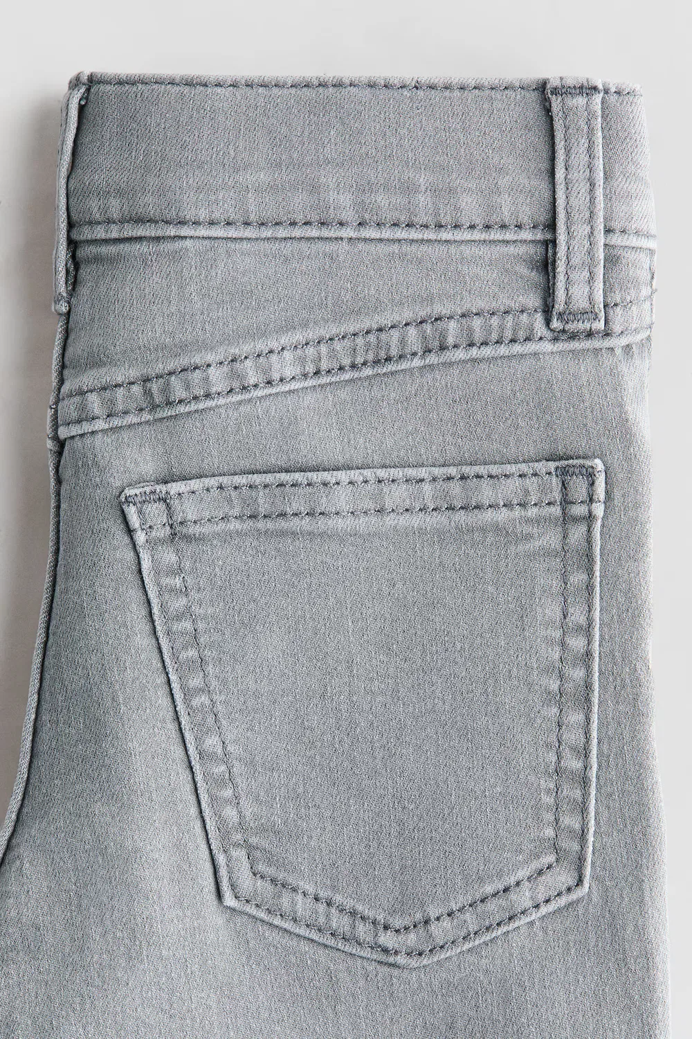 Джинсы Superstretch облегающего кроя H&M, Grey — фото 2