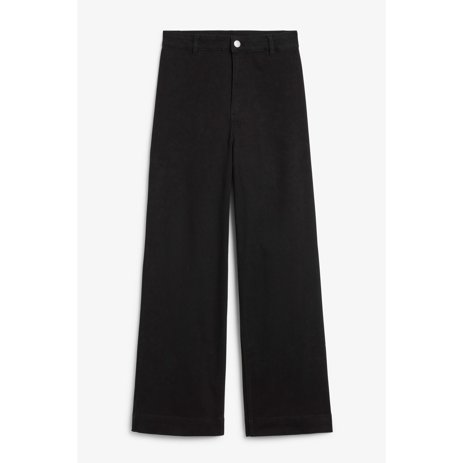 

Брюки Monki Regular Waist Straight Leg, черный