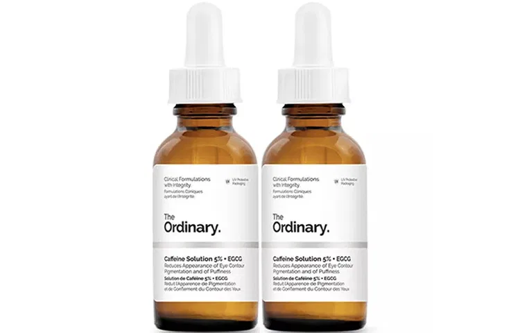 Женский крем для глаз с кофеином, 30 мл × 2, The Ordinary, Brightening Repairing Reducing Dark Circle