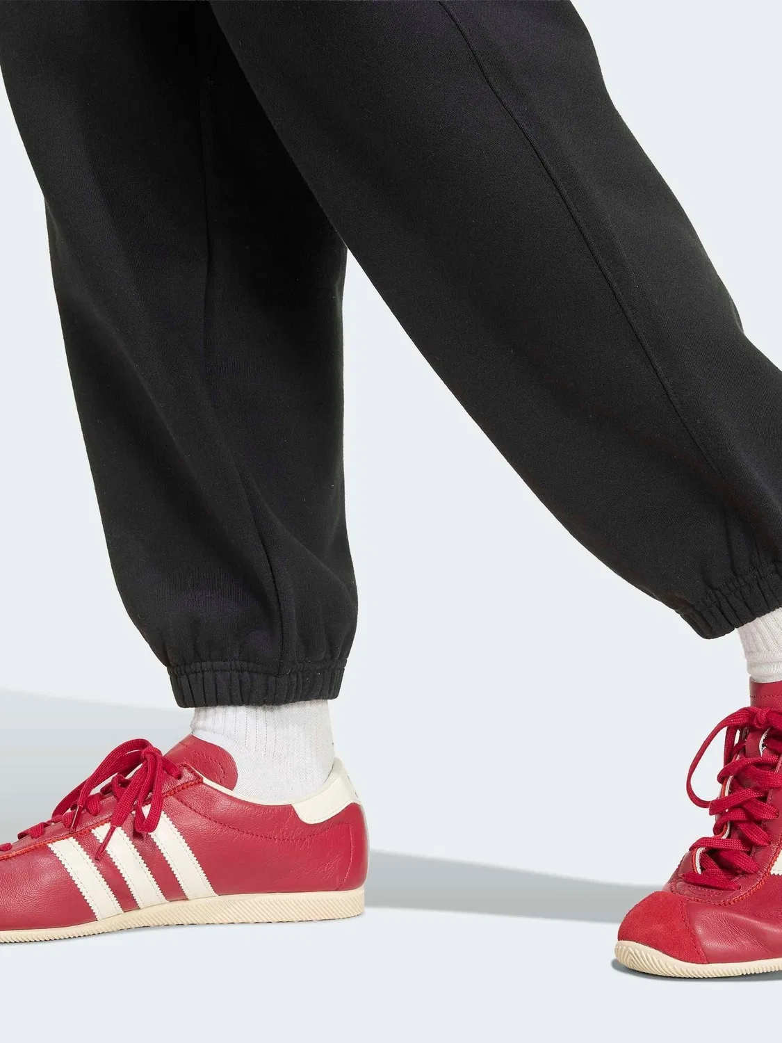 Джоггеры свободного кроя Essentials Loose Fleece, adidas Originals, черный — фото 4