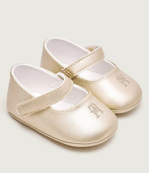 Детские ботиночки для первых шагов Tommy Hilfiger, Oro — фото 2