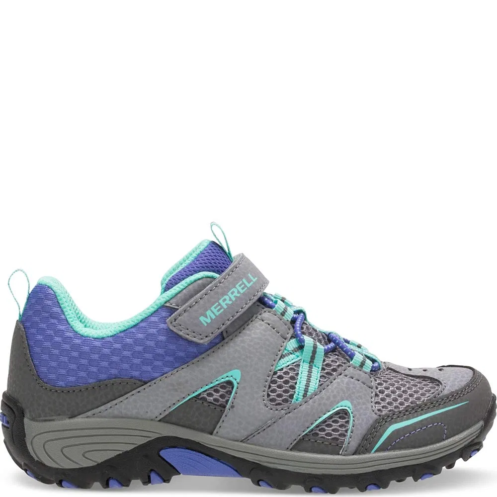 Детские ботинки для мальчиков с принтом Trail Chaser Hiking Shoe Merrell, Grey Multi