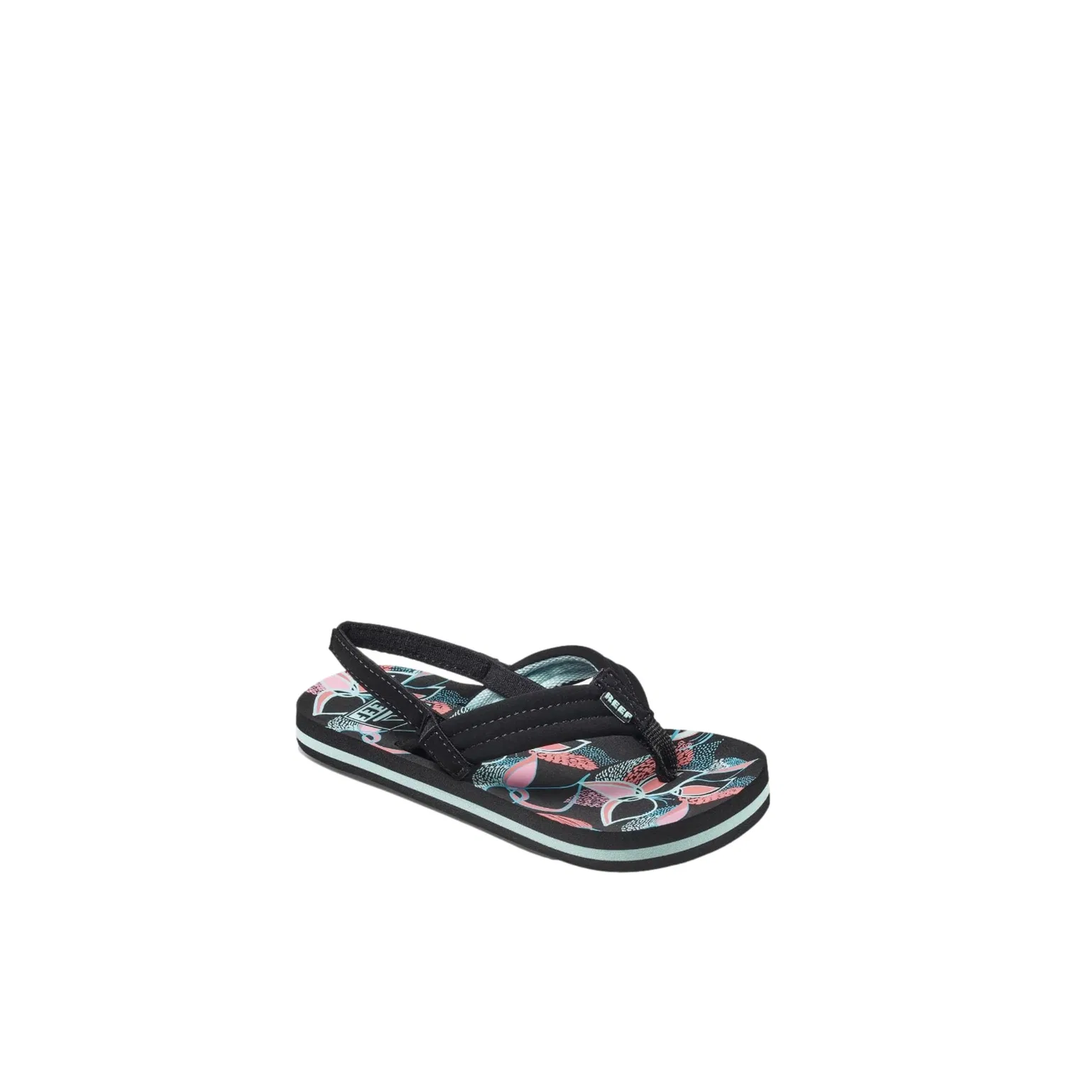 Детские шлепанцы Reef Little Ahi Layered Floral CI5821, мультиколор