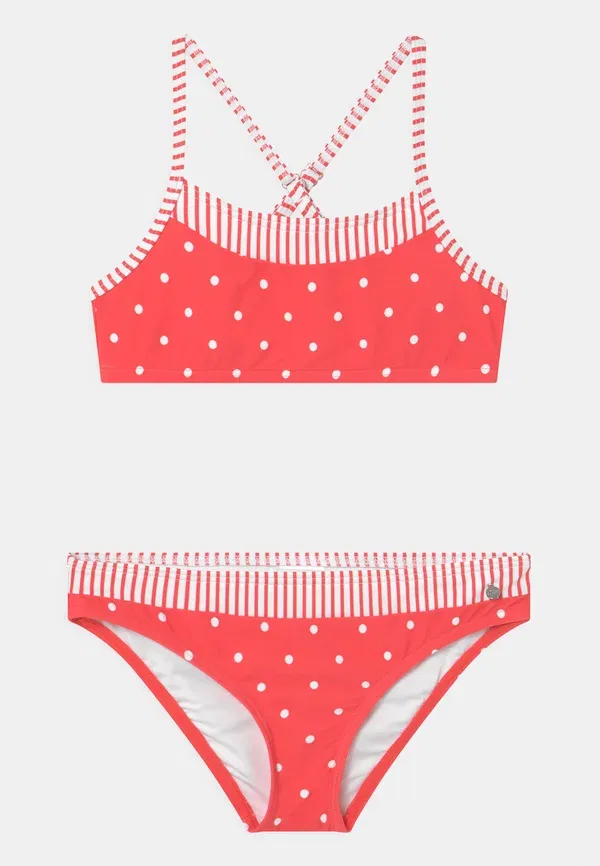 Бикини с горошком Audrey set S.Oliver, красный/белый