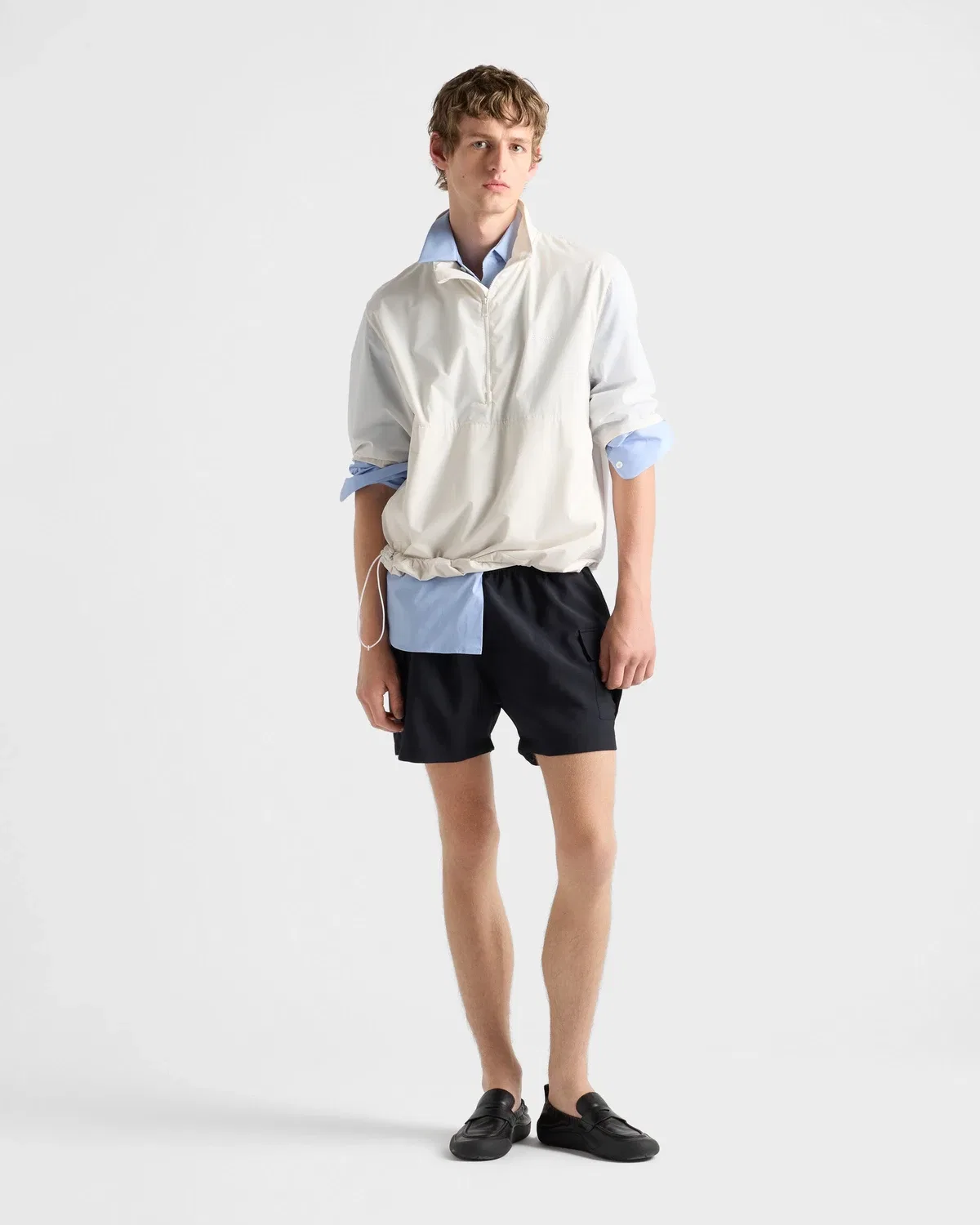 Куртка Re-Nylon Prada, белый — фото 2