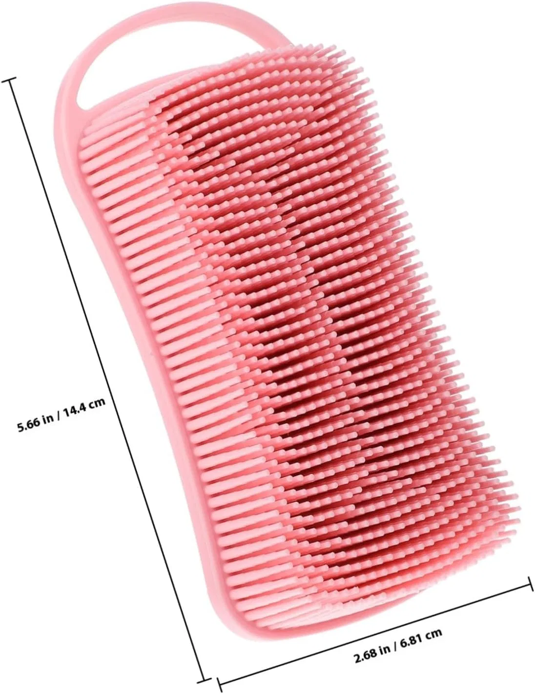 Массажная щетка из силикона PENIKOKO, 4 шт, 14.4x6.81x3 см — фото 2