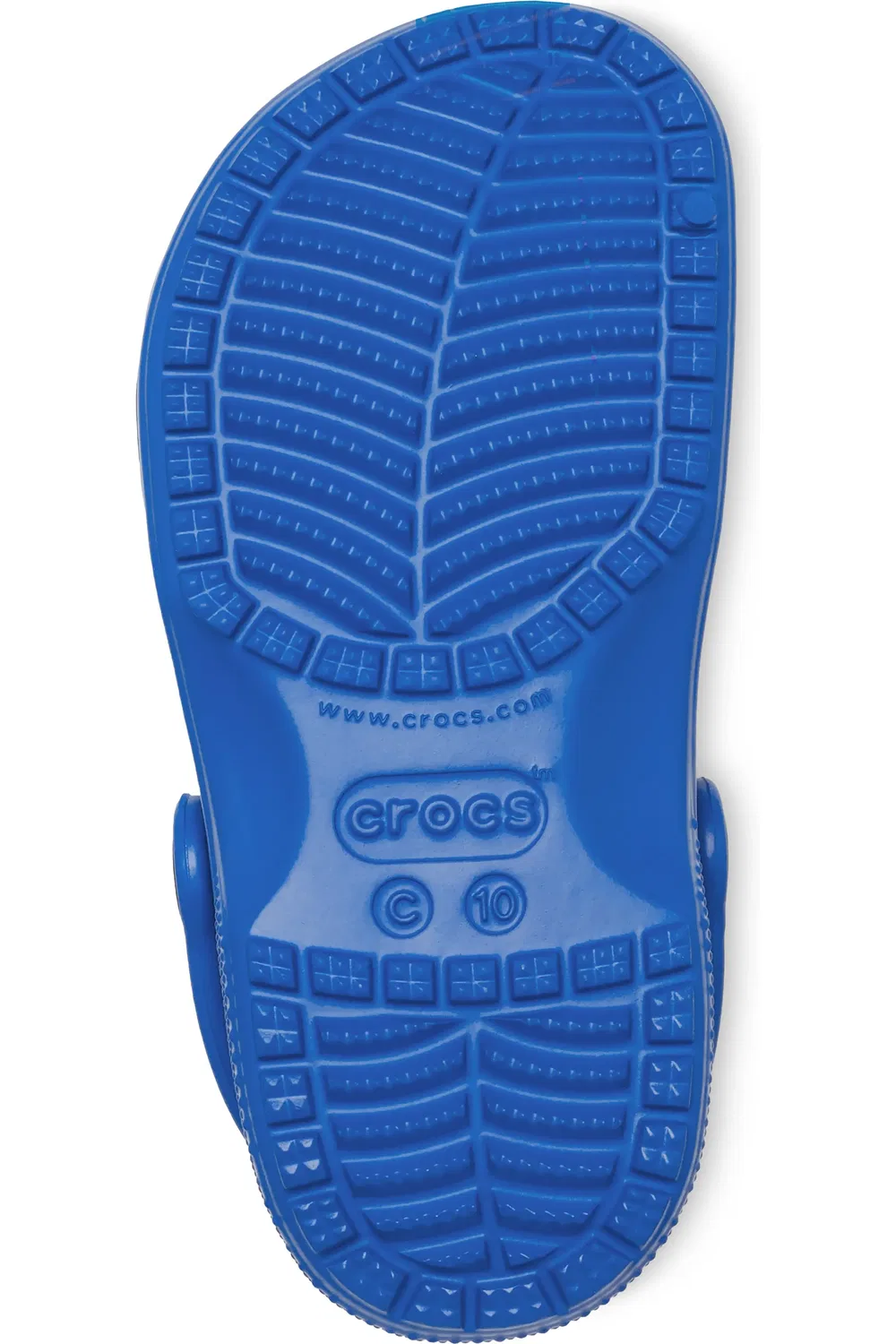 Детские сабо легкие из Croslite Classic Clog Crocs, Blue Bolt — фото 3