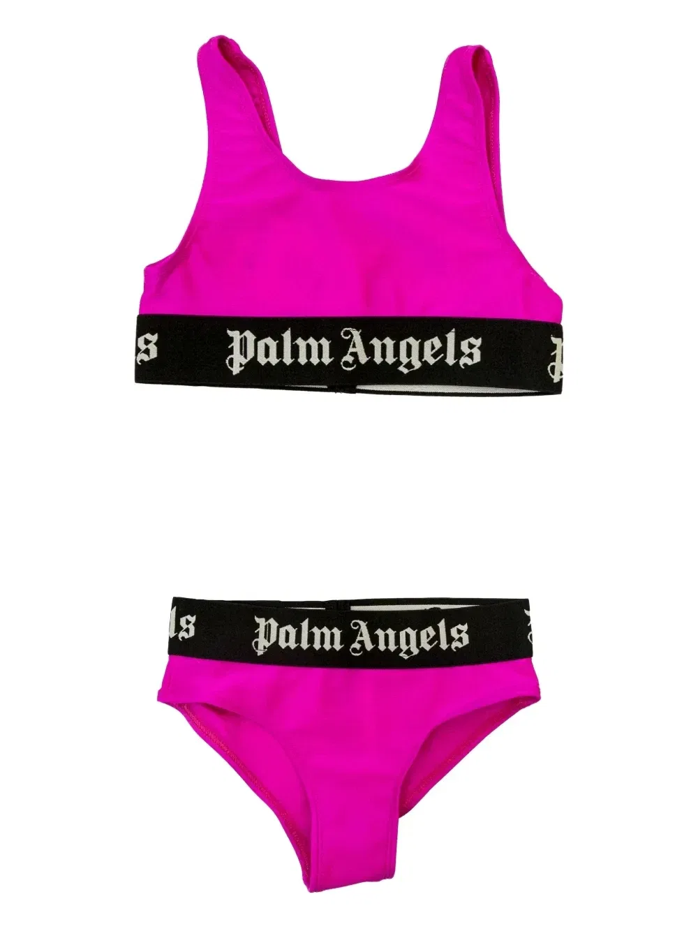 Бикини с логотипом на резинке Palm Angels Kids, розовый