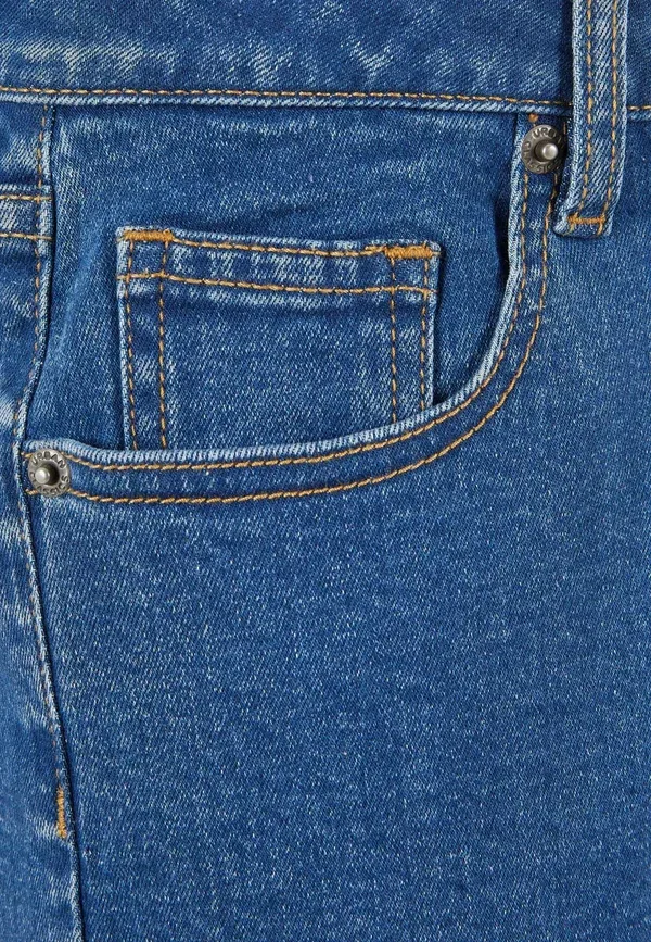 Шорты джинсовые Stretch Urban Classics, Clearblue Washed, голубой — фото 3