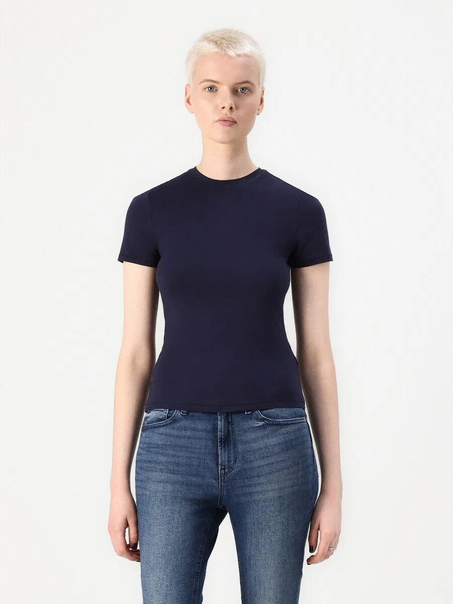 Толстовка GAP темно-синего цвета — фото 2
