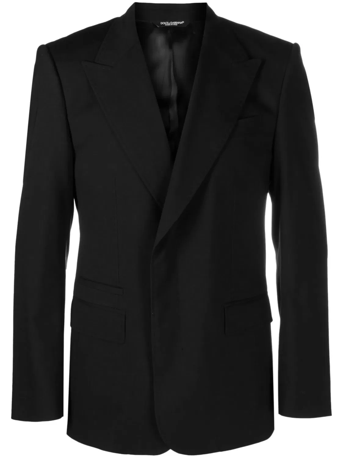 Dolce & Gabbana Двубортный пиджак Sicilia-fit Черный