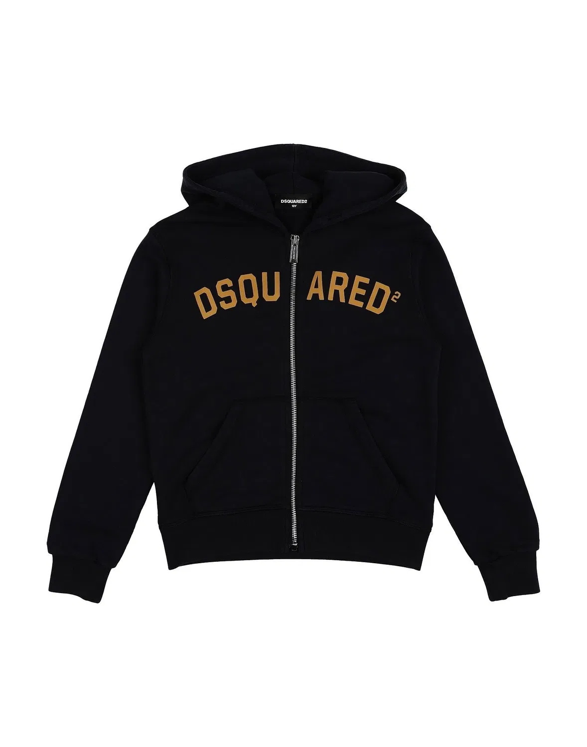 Детское худи с принтом Dsquared2, темно-синий