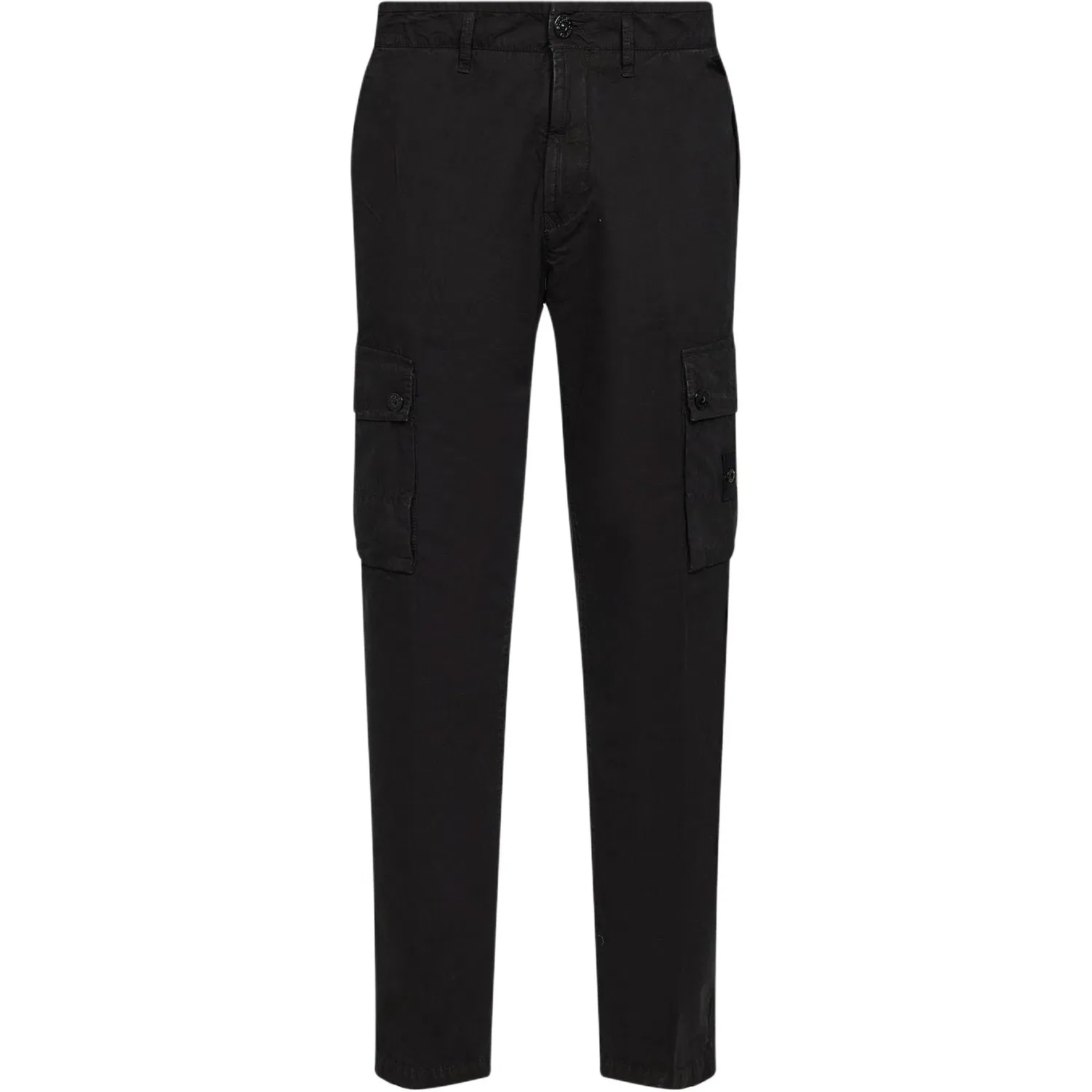Штаны карго с логотипом STONE ISLAND, Black