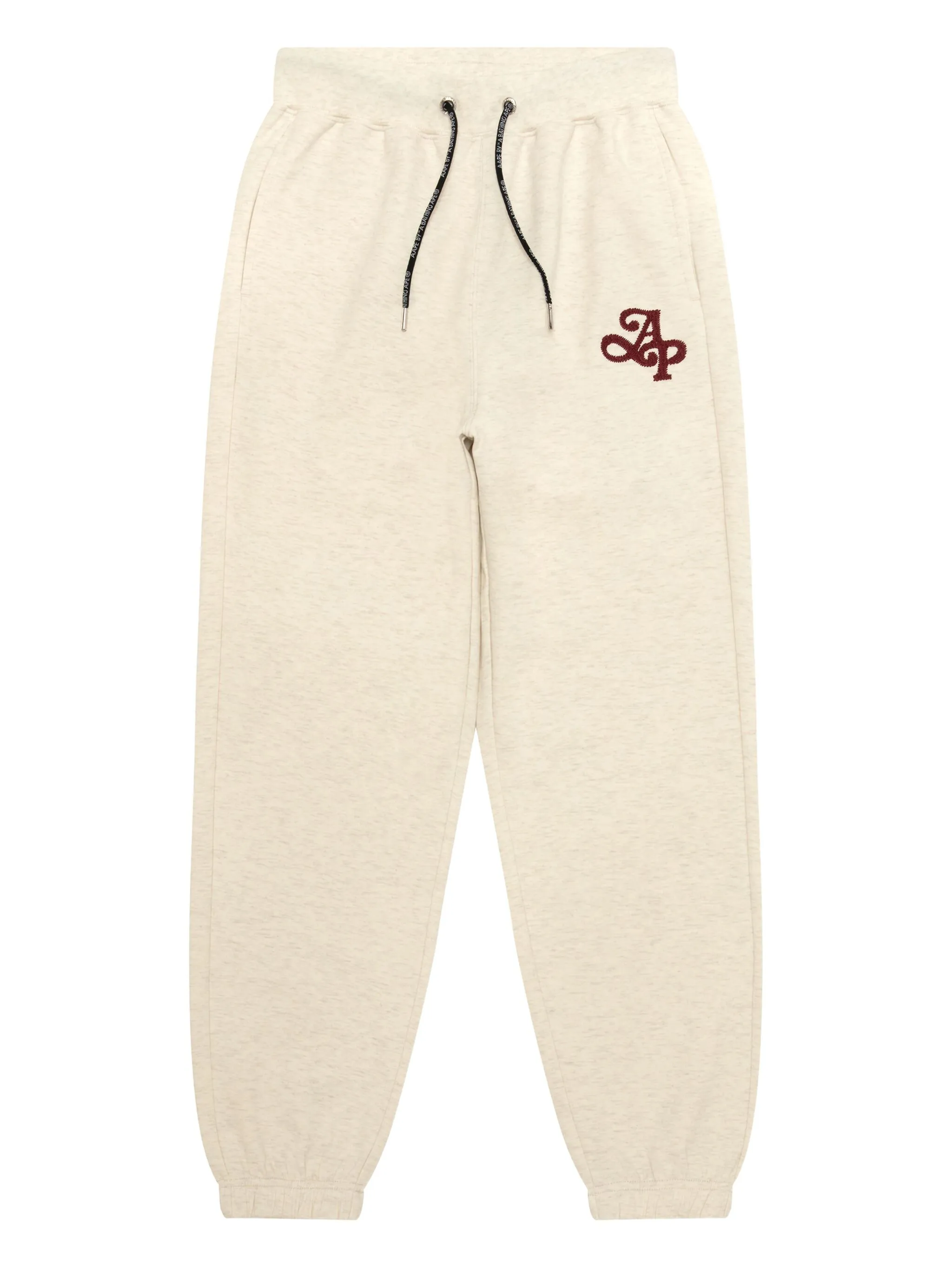 

Брюки с кулиской и вышитым логотипом Aape By A Bathing Ape, бежевый