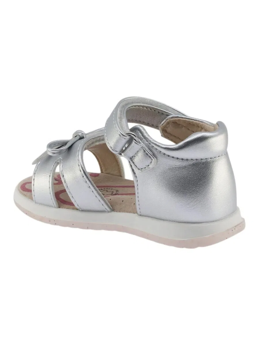 Сандалии Beppi 'Casual Sandal' серебристого цвета — фото 3