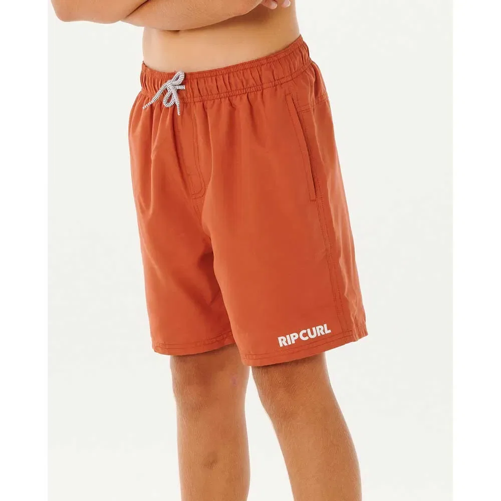 Шорты для плавания Streamline Offset Volley Rip Curl, оранжевый — фото 3