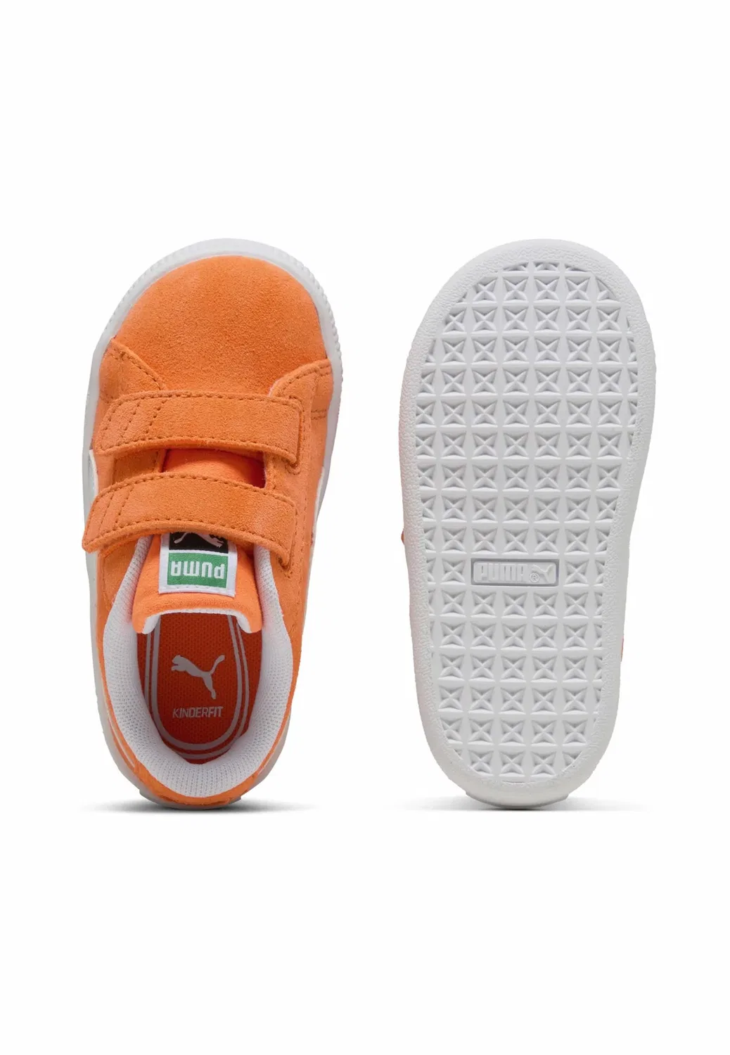 Унисекс - детская обувь Puma, Cayenne Pepper- White — фото 3