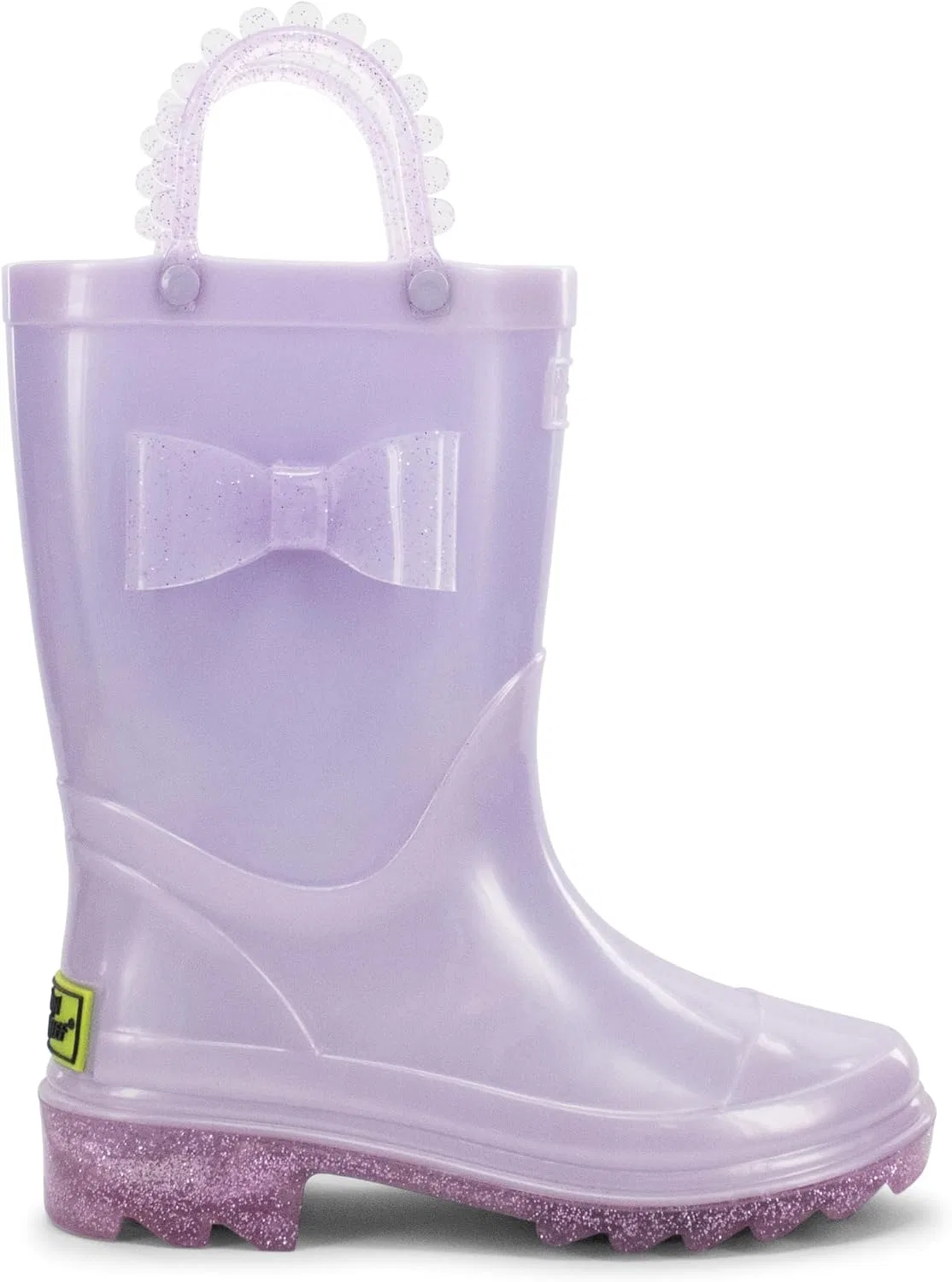 Детские сапоги дождевые светящиеся с принтом Western Chief, Pearlized Lavender