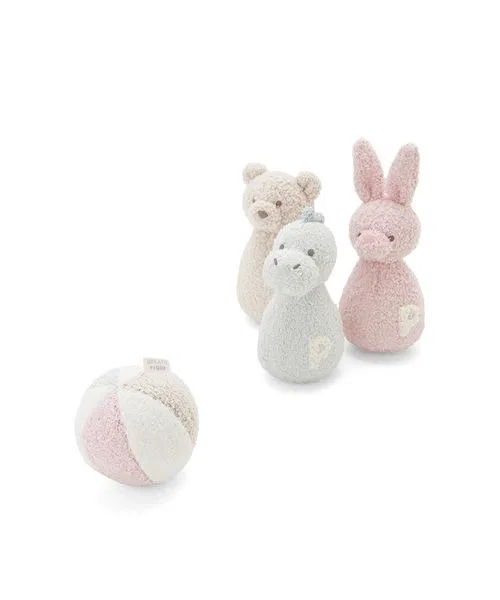 Детский набор для боулинга с плюшевыми животными Powder Animal Bowling Toy, gelato pique, Мульти — фото 3