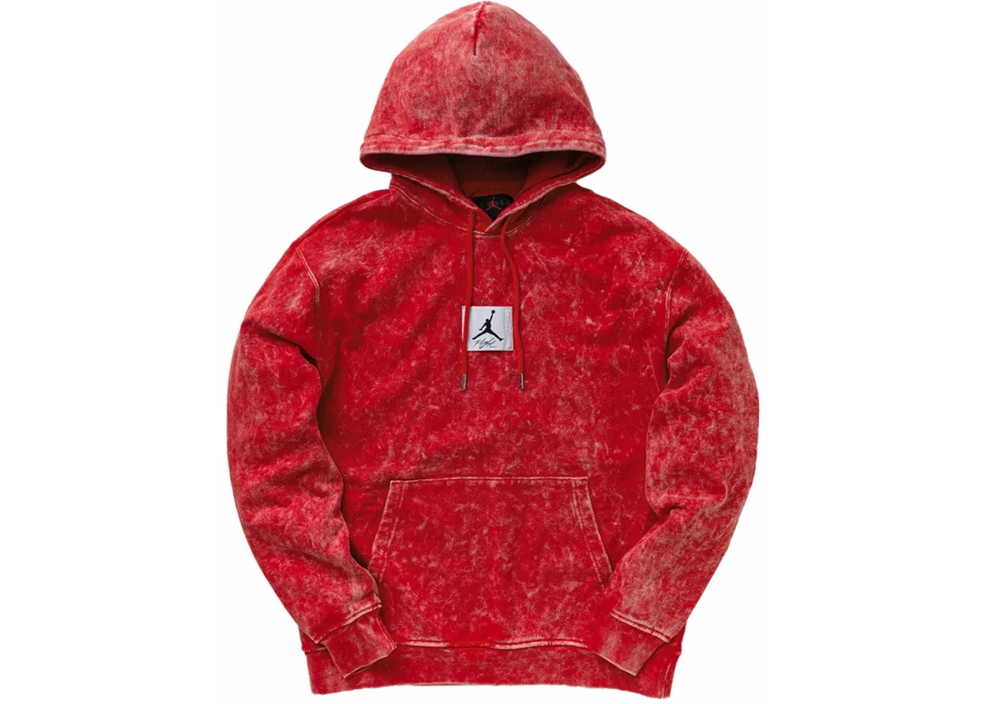 Мужская худи из футера с принтом Jordan Essential Washed Fleece, Red