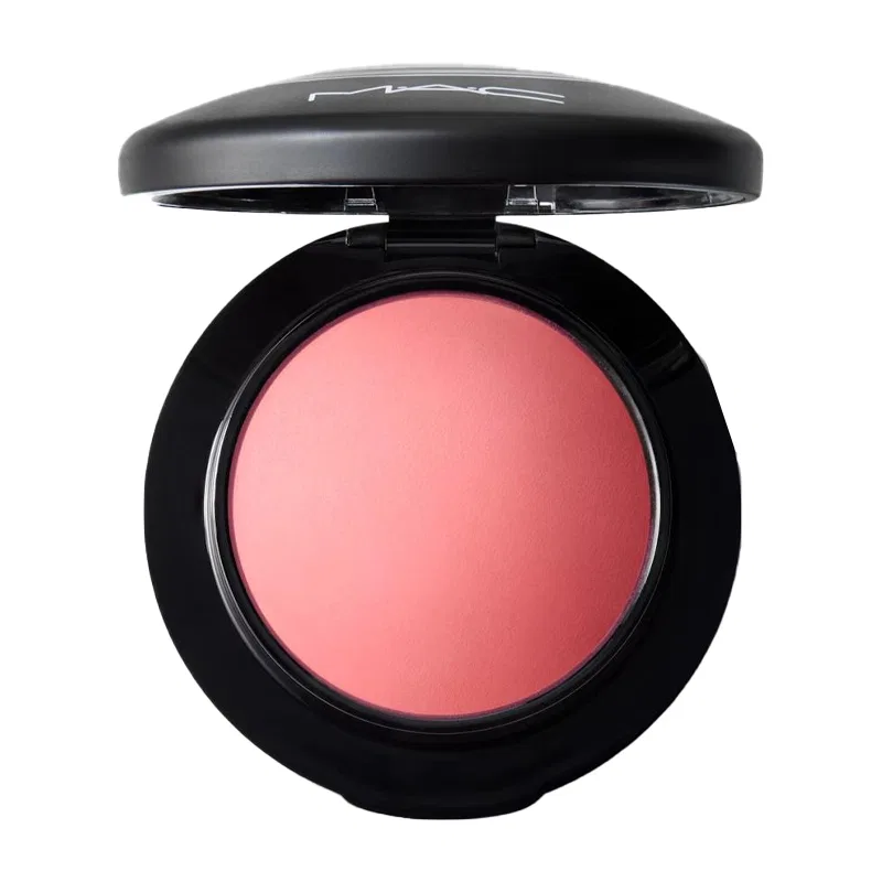 Женские румяна минеральные Soft Mineral Blush Happy-Go-Rosy Top MAC, Rose Peach Pink