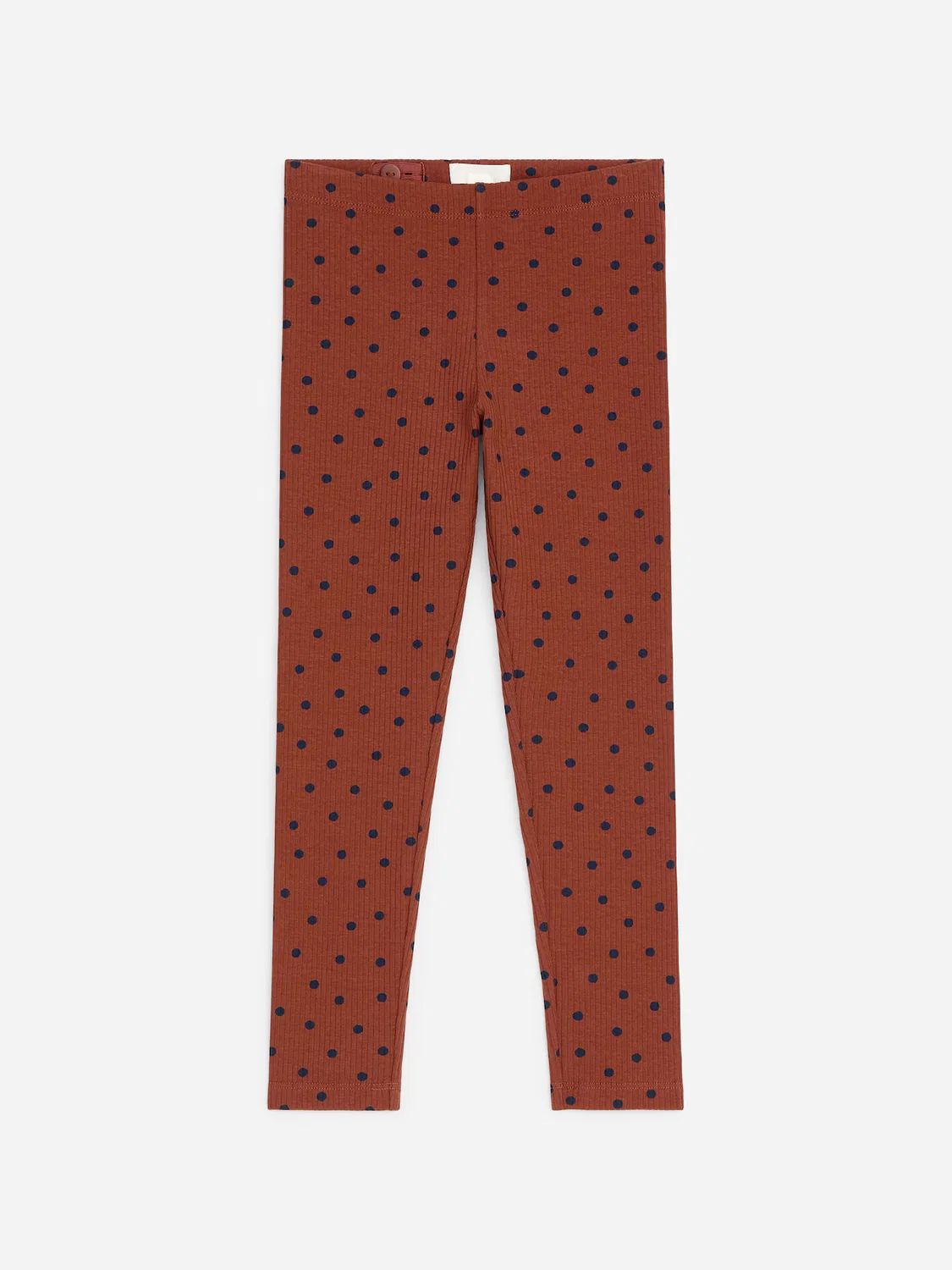 Ребристые леггинсы Arket, Rostrot/Blau