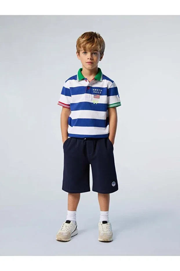 Детские шорты для мальчиков хлопковые North Sails, Navy Blue — фото 2