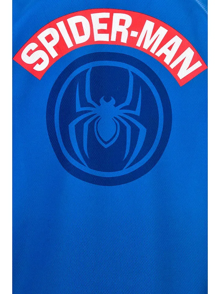 Комплект одежды с принтом Человек-паук Spiderman, синий — фото 4