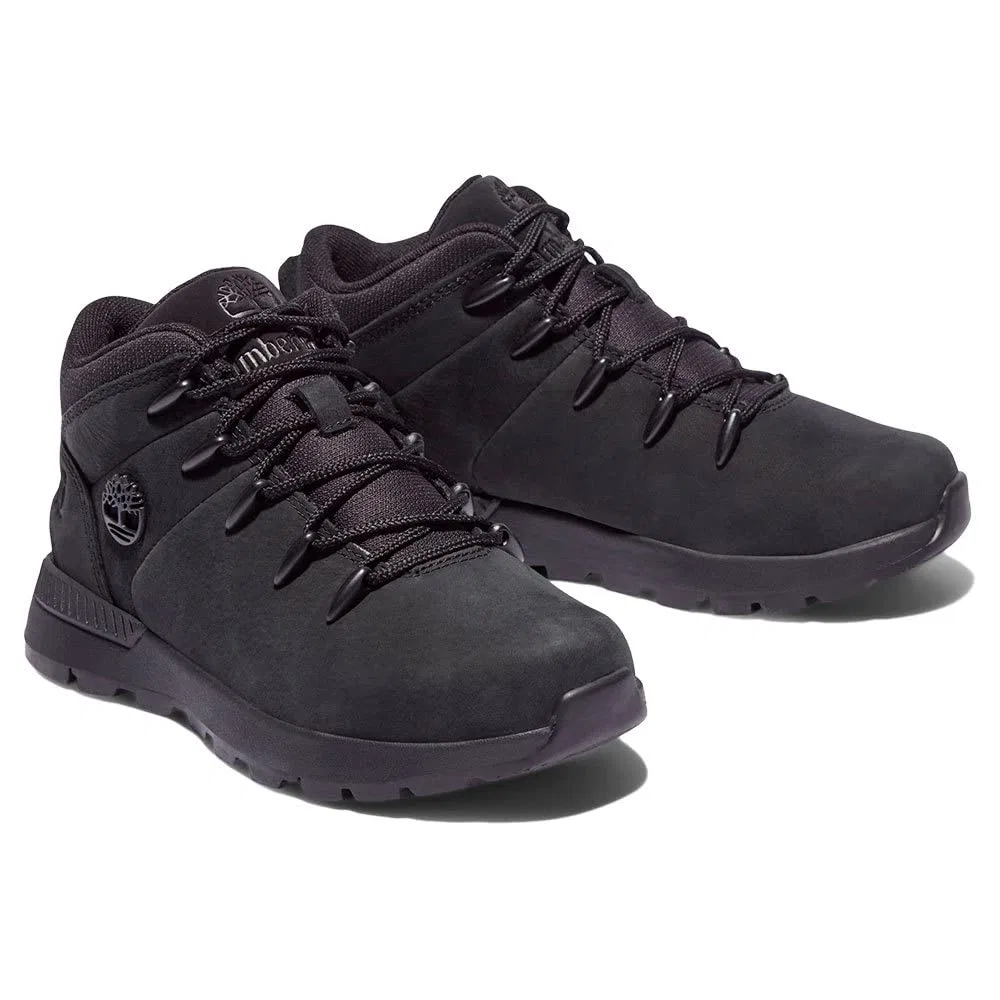Детские ботинки для мальчиков с закрытым носком Sprint Trekker Mid Timberland, Black