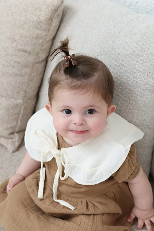 Детское платье для девочек хлопковое Milna Baby&Kids, Brown — фото 3