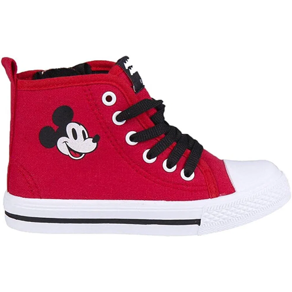 Детские кеды с принтом Mickey Mouse 25 High Sneakers Mini Mouse, Rot