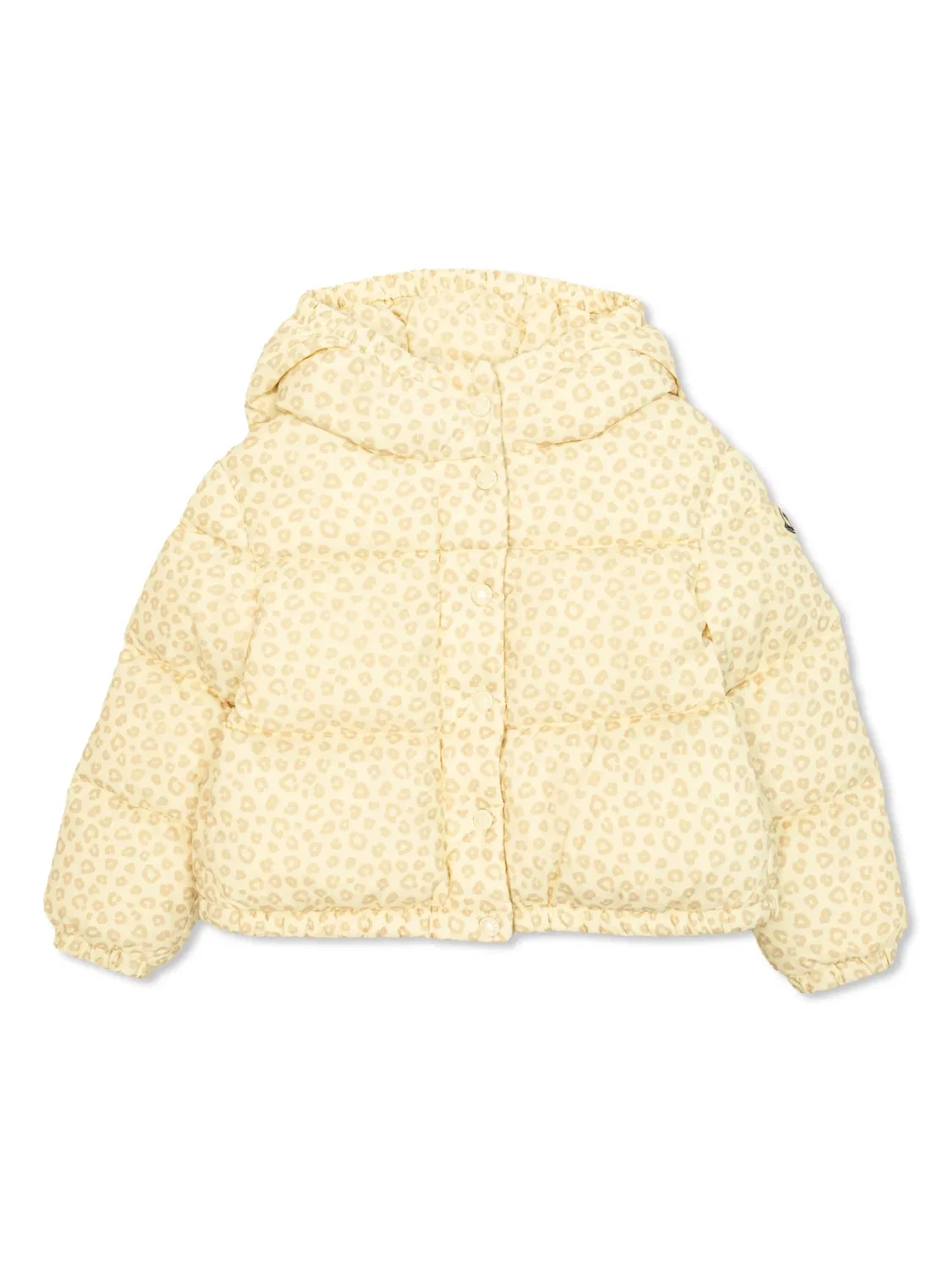 Пуховая куртка Tessa желтая Moncler, желтый