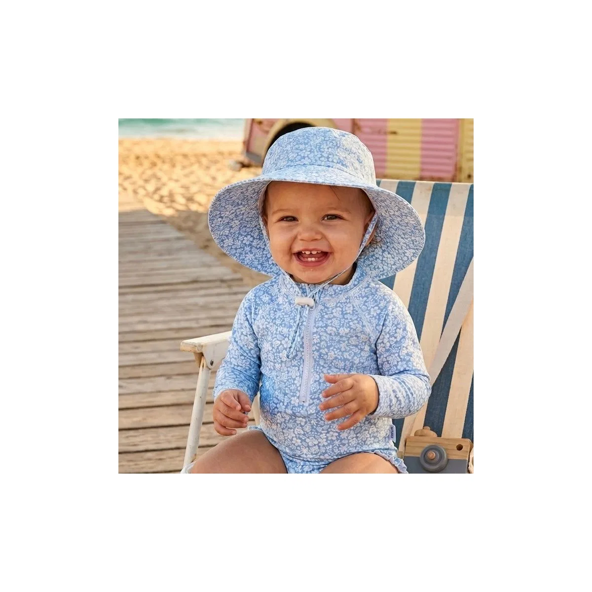 Детский купальник-рашгард с длинным рукавом Emily Sunguard Swim, Aloha — фото 2
