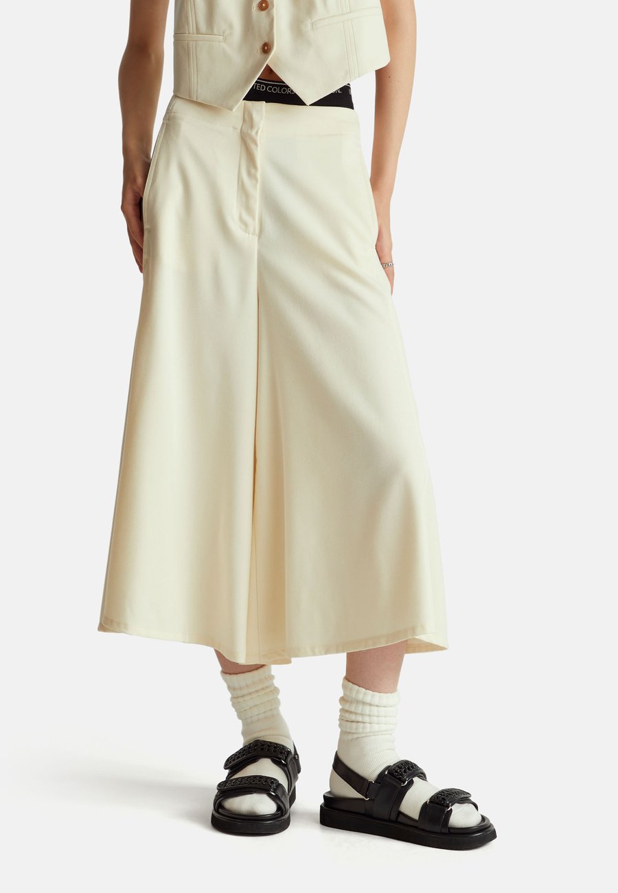 

Брюки United Colors of Benetton WIDE , Beige