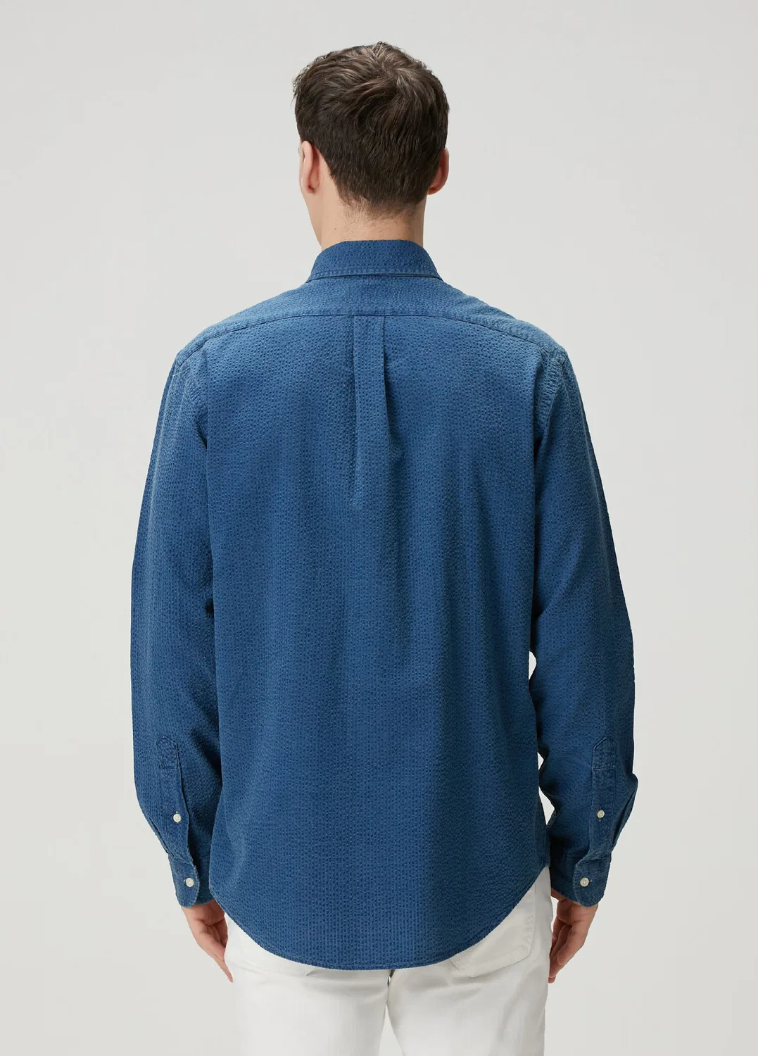 Рубашка Polo Ralph Lauren Indigo, indigo — фото 4