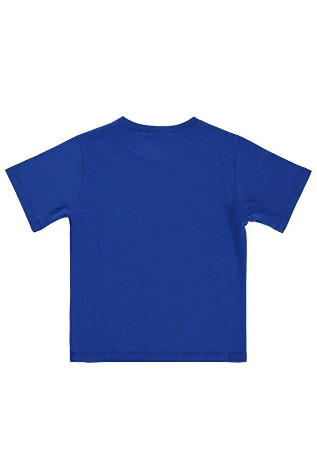 Детская футболка для мальчиков с коротким рукавом Civil Boys, Saks Blue — фото 2