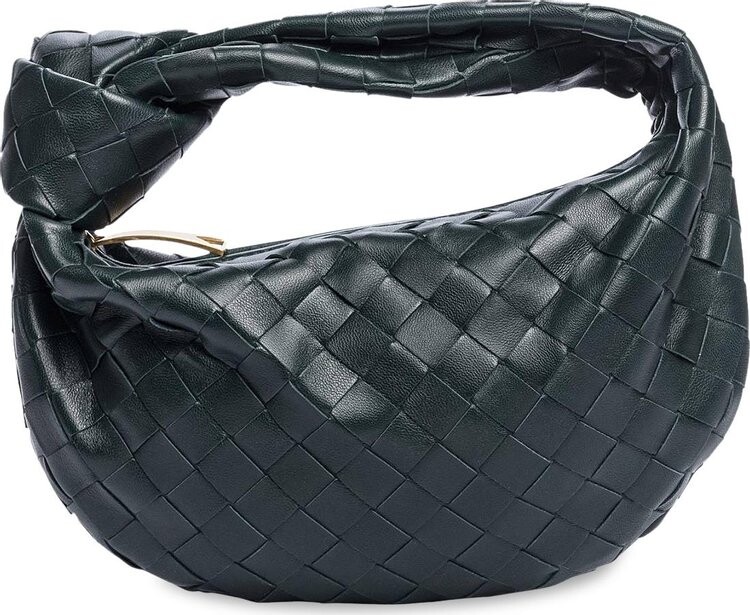

Сумка Bottega Veneta The Mini Jodie Bag Inkwell/Gold, зеленый