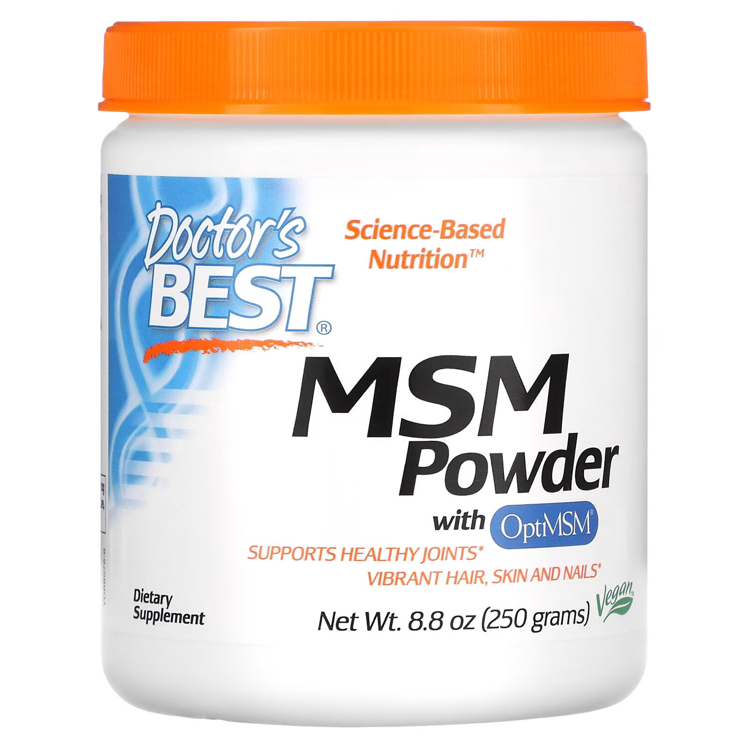 

Doctor's Best порошок МСМ с OptiMSM 250 г (8,8 унции)