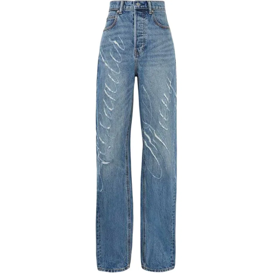 Джинсы женские Blue, Alexander Wang