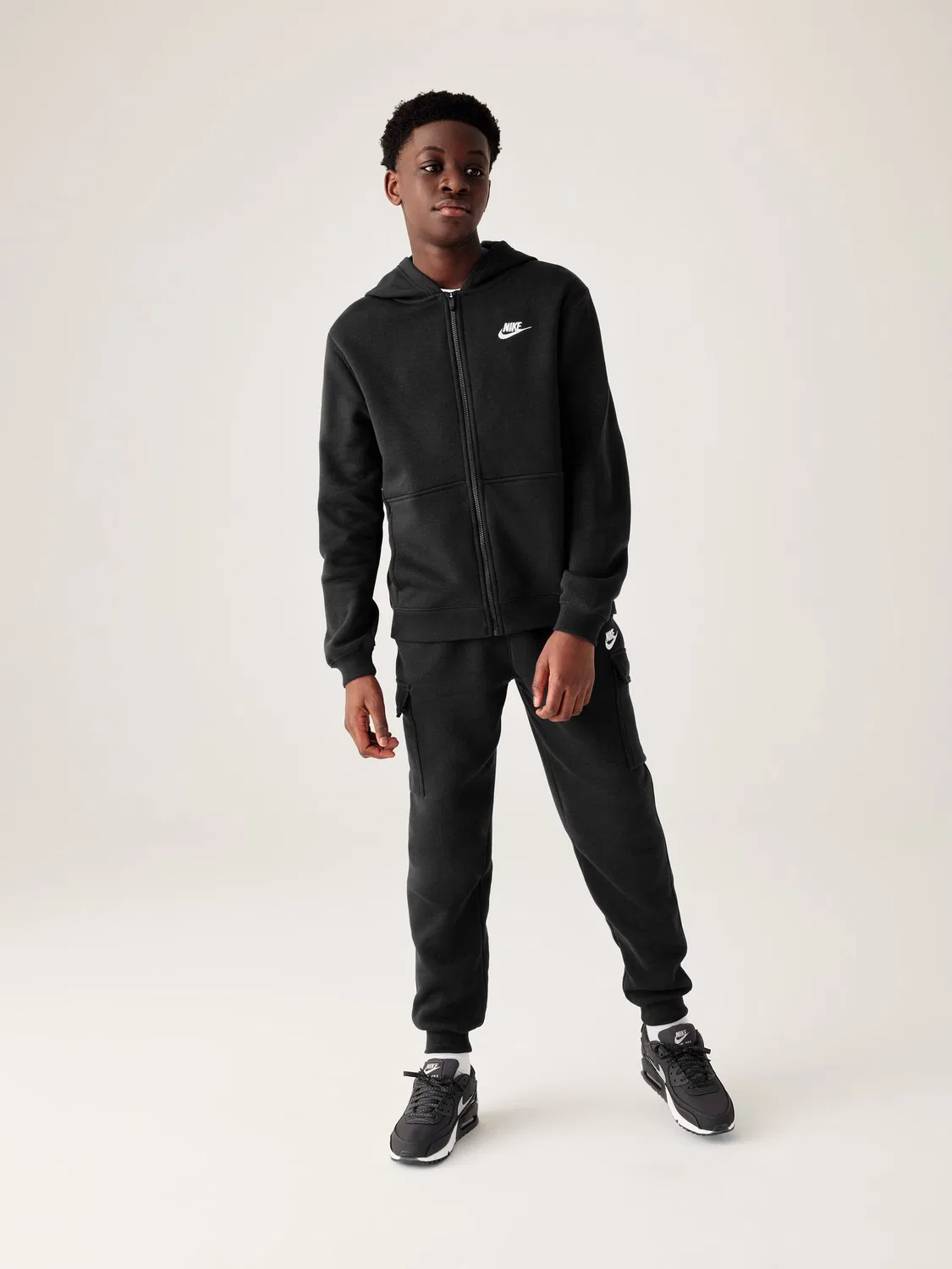 Джоггеры карго Club Fleece Nike, черный — фото 4