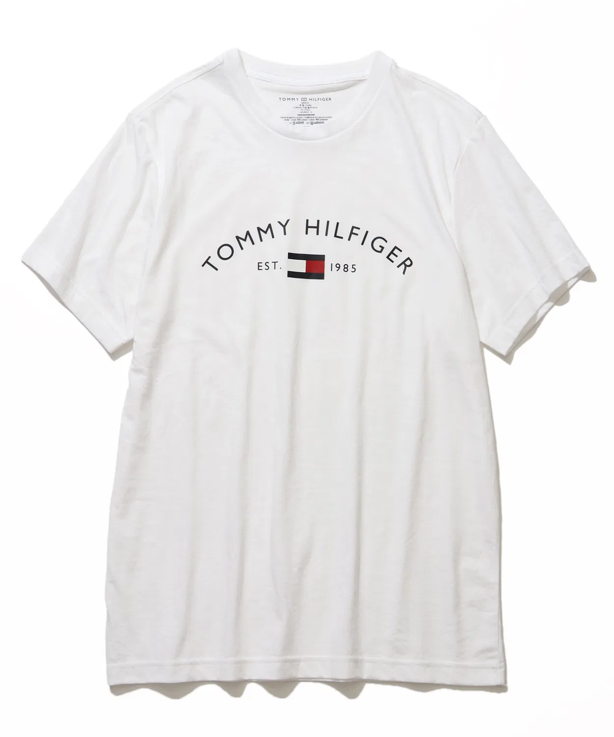 Мужская футболка с принтом TOMMY HILFIGER, Белый