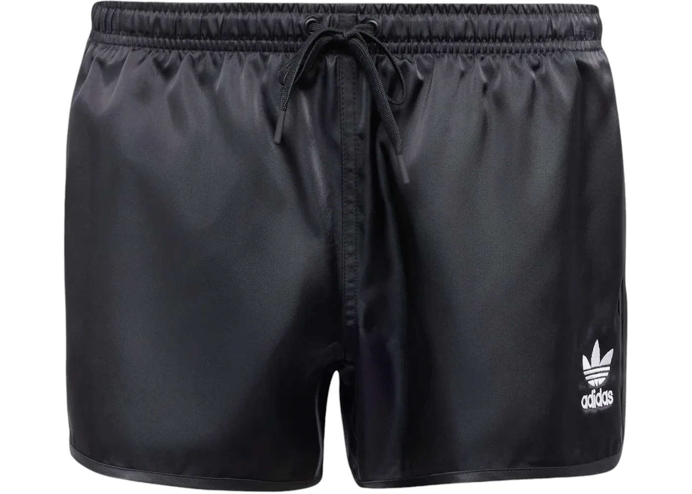 Мужские шорты с принтом Adicolor 3-Stripes Inch Swim Shorts Adidas, Black