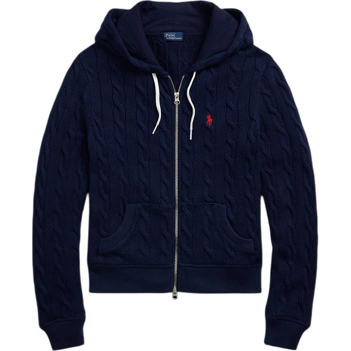 Женский облегающий трикотажный свитер Polo Ralph Lauren, Dark Blue