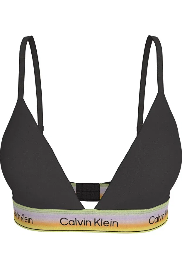 Женский бюстгальтер с V-образным вырезом Calvin Klein, Black