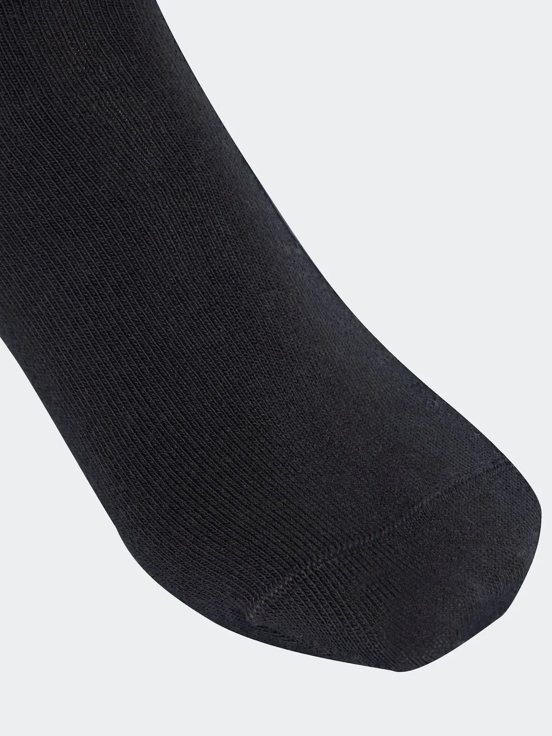 Носки спортивные Crew Three Stripe Socks adidas Originals, черный — фото 4